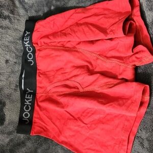 Jockey Small Red Boxer Briefs